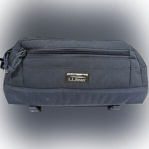 L.L. Bean Blue Belt Bag, Fanny Pack, Toiletry Bag